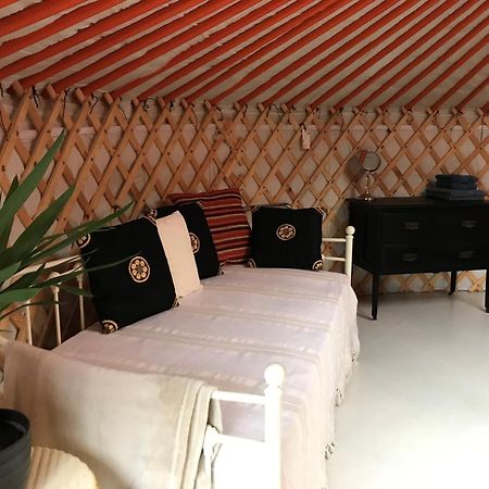 Gilfach Gower Farm Luxury Yurt With Hot Tub Hotel Ammanford Exterior photo